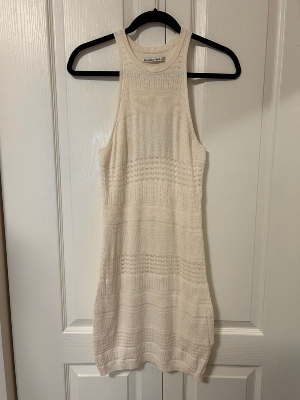 Abercrombie & Fitch Textured Knit Tank Dress